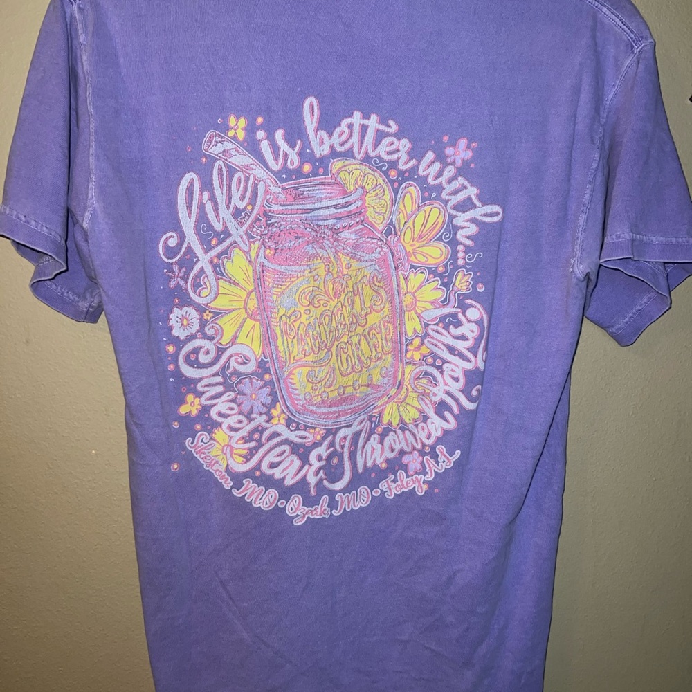 Purple Graphic T-Shirt